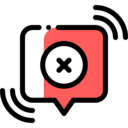 cross,ui,interface,delete,speech bubble,communications,chat,error,message,chat bubble,deleted ok 