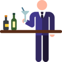 food and restaurant,avatar,professions and jobs,user,people,job,occupation,restaurant,waiter,profession,barman ok 
