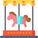 architecture and city,entertainment,attraction,fun,game,carnival,park,chairs,kid and baby,amusement park,kid,fairground,circus,horses,carousel,funfair
