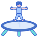 entertainment,people,attraction,leisure,jumping,jump,amusement park,fairground,fair,trampoline
