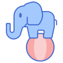animals,mammal,wild life,animal kingdom,zoo,elephant,circus ok 