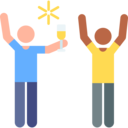 people,party,humanpictos,men,celebration,new year