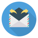 ui,interface,multimedia,arrows,document,mailing,mail,envelope,marketing,communications,email,letter,message,mails,send,sending,received,sent