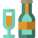 food,bottle,glasses,party,alcohol,alcoholic drinks,celebration,champagne