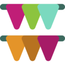 flags,decoration,party,other,ornaments