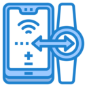 electronics,transfer,mobile phone,smartwatch,watch,sync