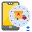 electronics,delivery truck,delivery,transportation,commerce and shopping,mobile phone,truck,tablet,cargo truck
