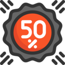 discount,signs,commerce and shopping,star,design,sticker,commerce,percentage,badge,badges