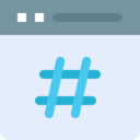 ui,link,seo and web,communications,social media,web,label,tag,seo,social network,shapes and symbols,description,hastag