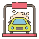 architecture and city,transport,transportation,station,vehicle,soap,washing,car,carwash ok 