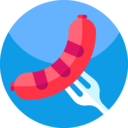 food,food and restaurant,meat,barbecue,sausage,fork,bbq