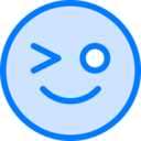 emoji,feelings,smileys,emoticons,wink