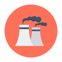 industry,chimney,construction and tools,pollution,radiation,nuclear energy,nuclear plant,nuclear power