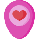 heart,pin,placeholder,location,love,place,location pin,love and romance,hearts,meeting point
