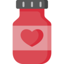 heart,love,jar,dessert,valentines day,love and romance,romantic,sugar,romance,hearts