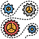 interface,edit tools,settings,three,configuration,gears,cogwheels,wheels