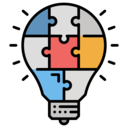 business and finance,light,light bulb,innovation,creativity,Jigsaw