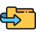 storage,interface,arrows,arrow,files and folders,folder,data storage,file storage