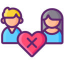 dislike,love and romance,No,hearts,dating app,unmatch ok 