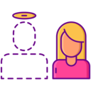 woman,man,people,marital status,angel,widow,halo,widowed