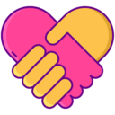 handshake,heart,love,hands,hands and gestures,partners
