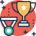business,sports and competition,medal,education,success,trophy
