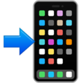 Mobile Phone with Arrow ok 
