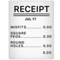 Receipt ok 