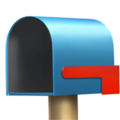 Open Mailbox with Lowered Flag ok 