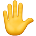 Raised Hand ok 