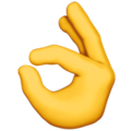 OK Hand ok 