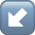 Down-Left Arrow ok 