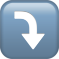 Right Arrow Curving Down ok 