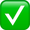 Check Mark Button ok 