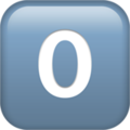 Keycap Digit Zero ok 
