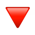 Red Triangle Pointed Down ok 