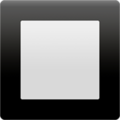 Black Square Button ok 