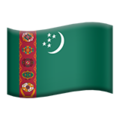Flag: Turkmenistan ok 