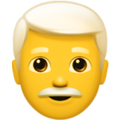 Man: White Hair ok 