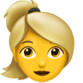Woman: Blond Hair ok 