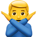Man Gesturing No ok 
