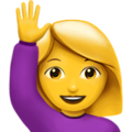 Woman Raising Hand ok 