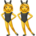 Women with Bunny Ears ok 