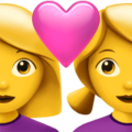 Couple with Heart: Woman, Woman ok 
