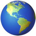 Globe Showing Americas ok 