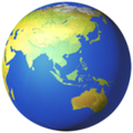 Globe Showing Asia-Australia ok 