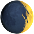 Waxing Crescent Moon ok 