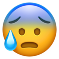 Anxious Face with Sweat ok 