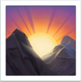 Sunrise Over Mountains ok 
