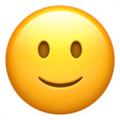 Slightly Smiling Face ok 